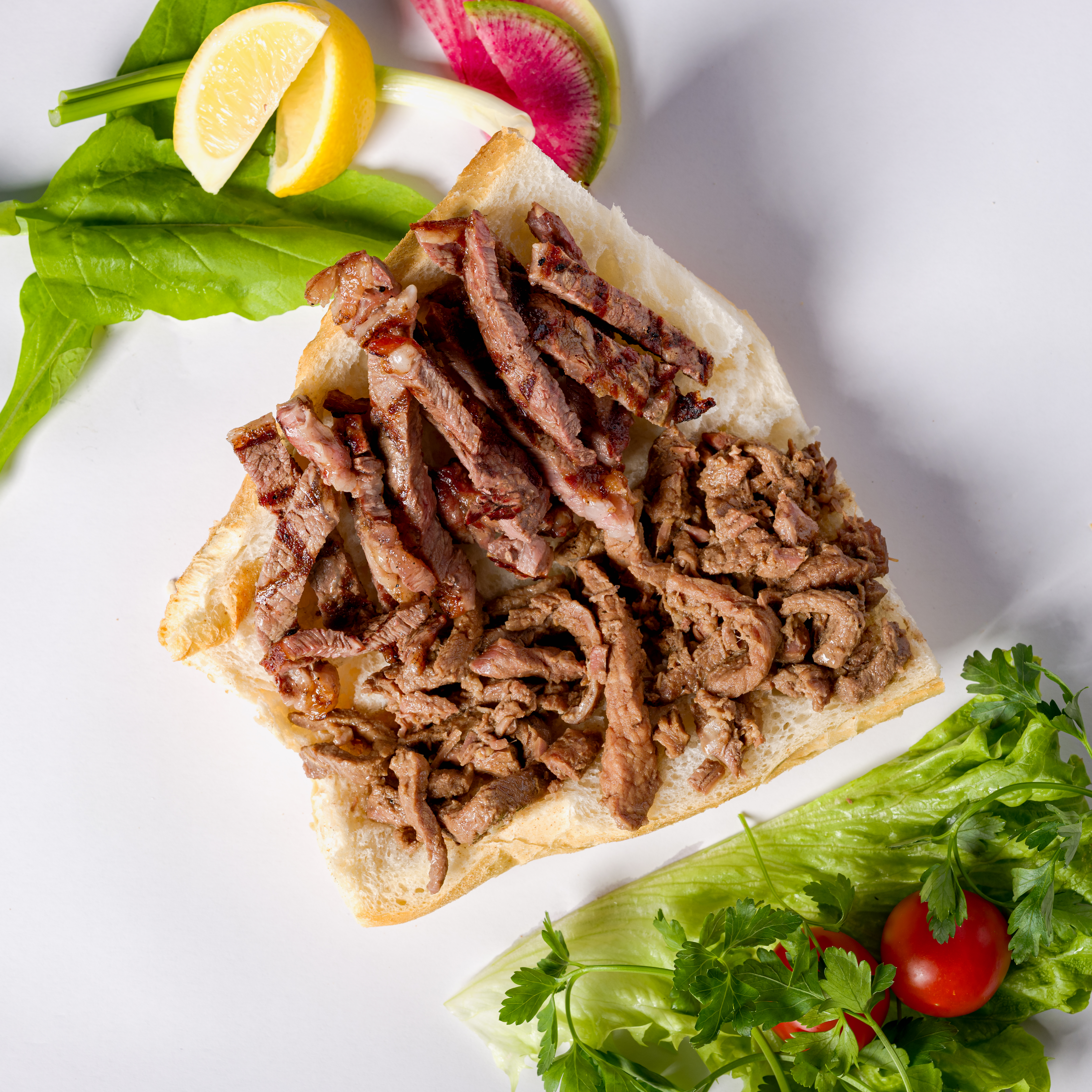 EKMEK ARASI ATOM (ANTRİKOT + KAVURMA)